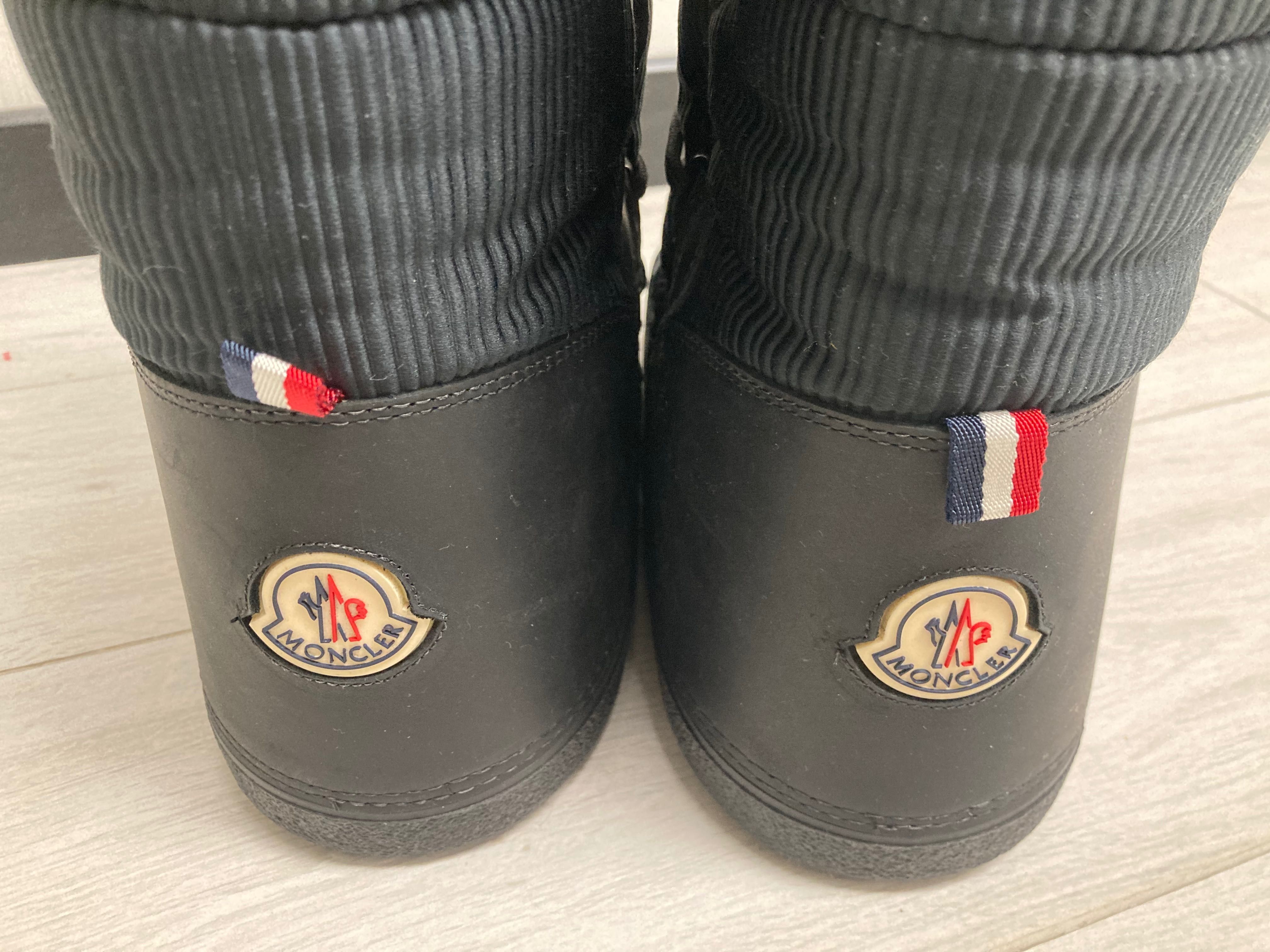 Moncler snow boots moon Чоботи монклер високи