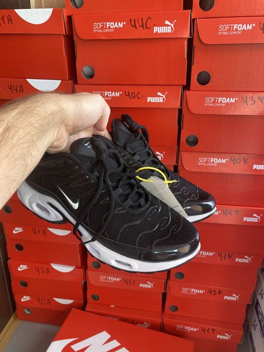 Без предоплат! Краща ціна на Nike air max TN plus black white
