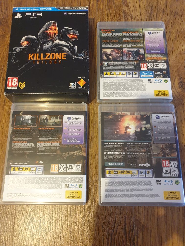 Killzone trilogy ps3 unikat