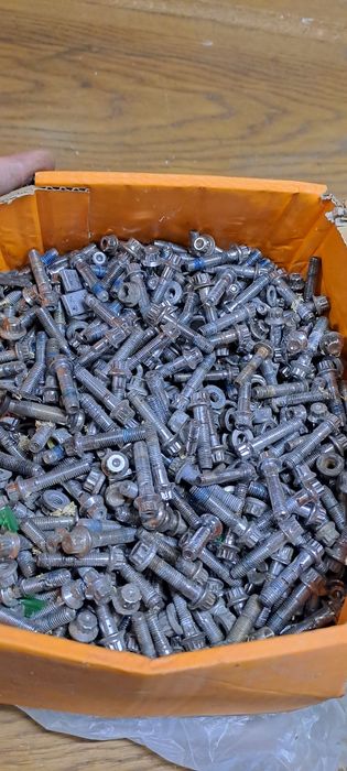 Śrubki felg bbs kerscher 3tlg oryginał 17/20kg