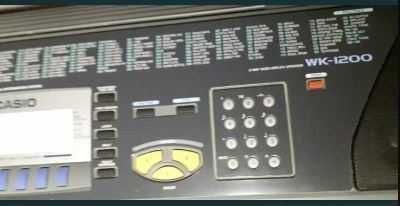 Órgão Casio WK 1200 Elétrico