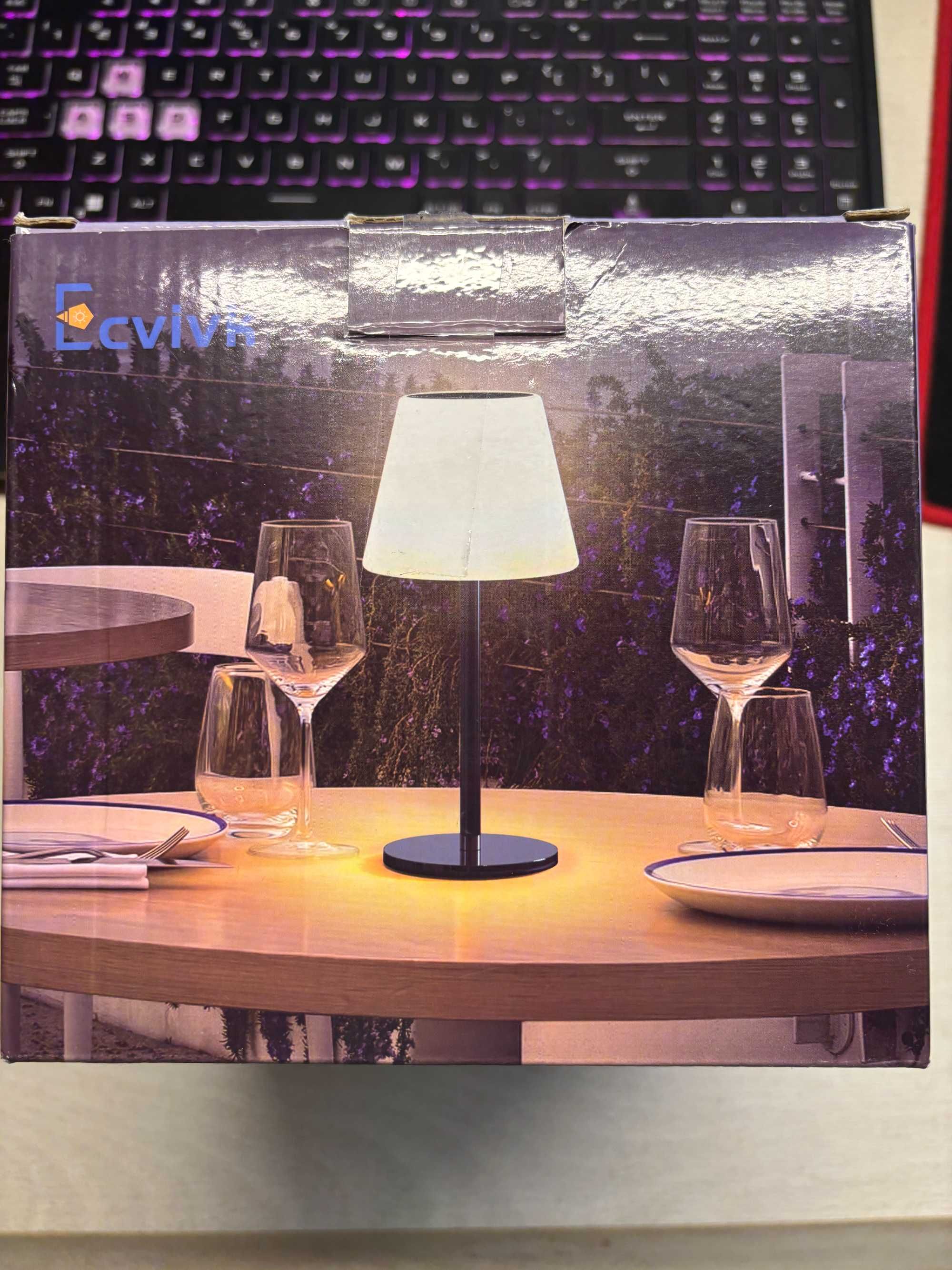 Lampa solarna na pilota - wiele różnych kolorów i funkcji