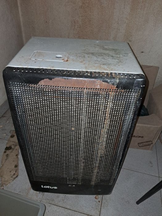 Aquecedor usado a gás