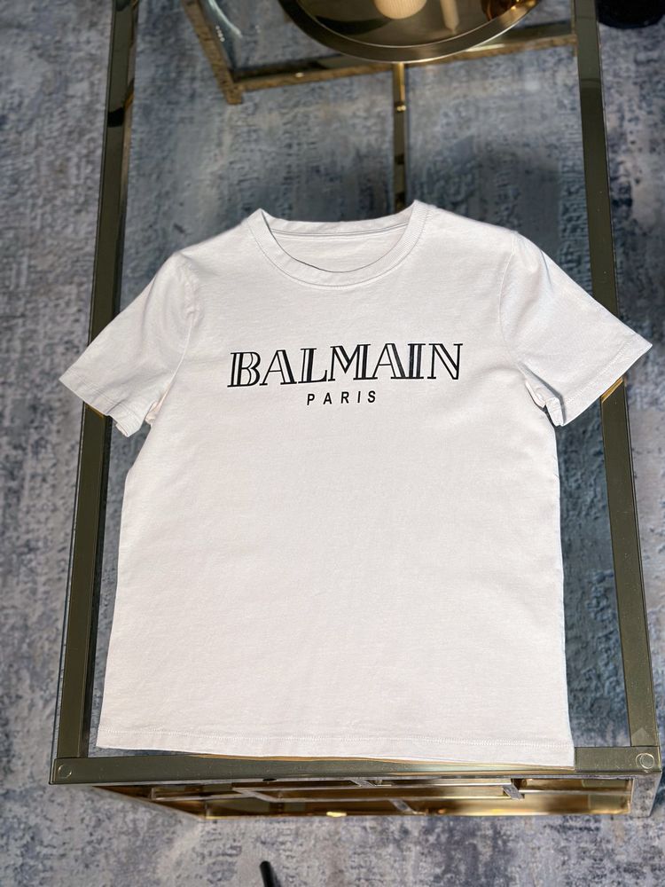 Koszulka Balmain bezowa  s 36 t-shirt