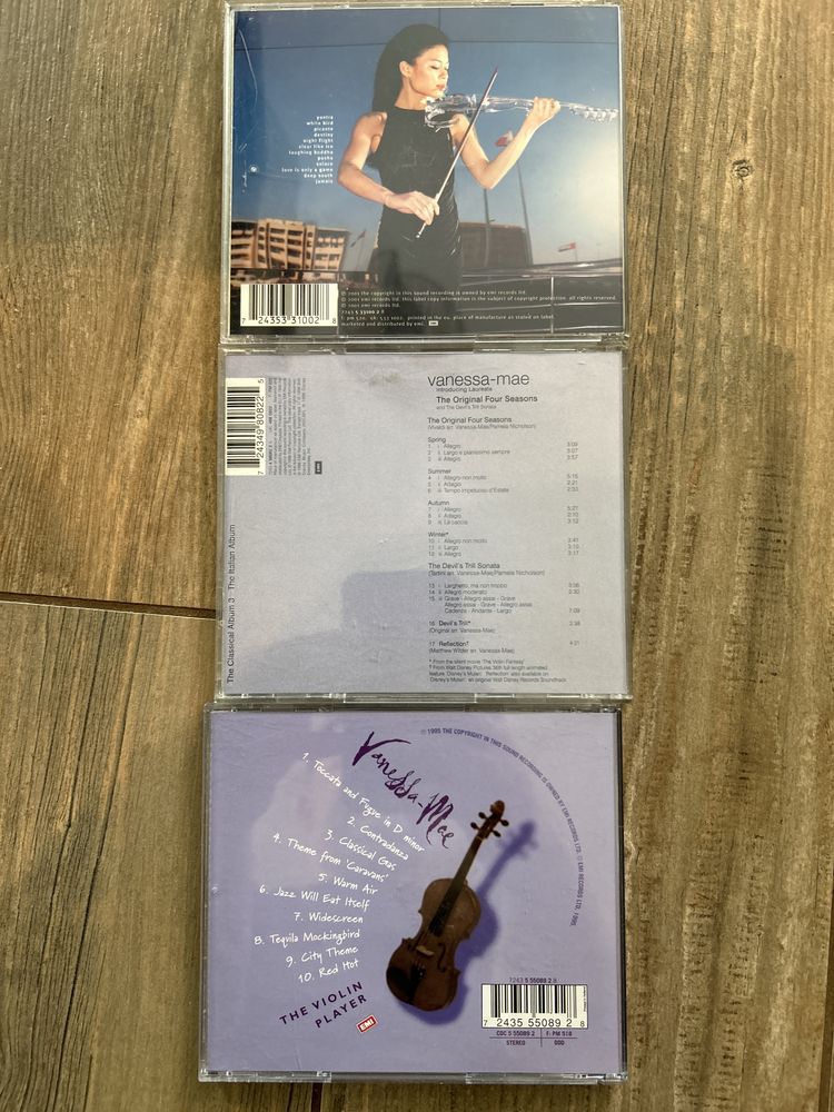 Vanessa Mae 3 płyty CD oryginalne stan bdb cena za komplet