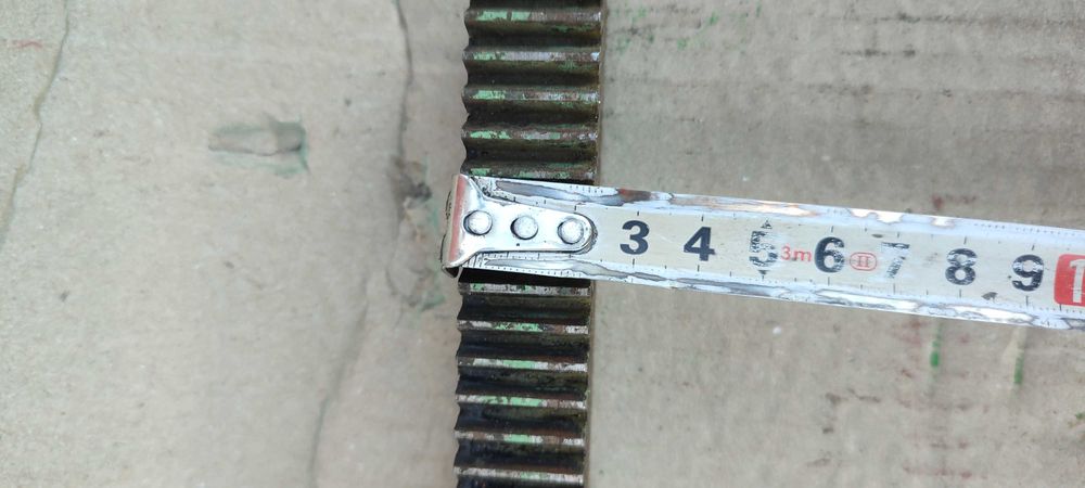 Рейка шестерня дровокол