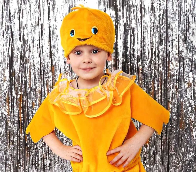 Новорічний дитячий костюм Курча 2-4 роки Новий  Циплятко Цыпленок