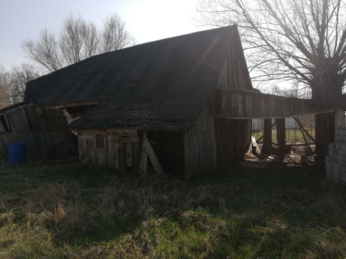 Stara stodoła drewniana do rozbiórki