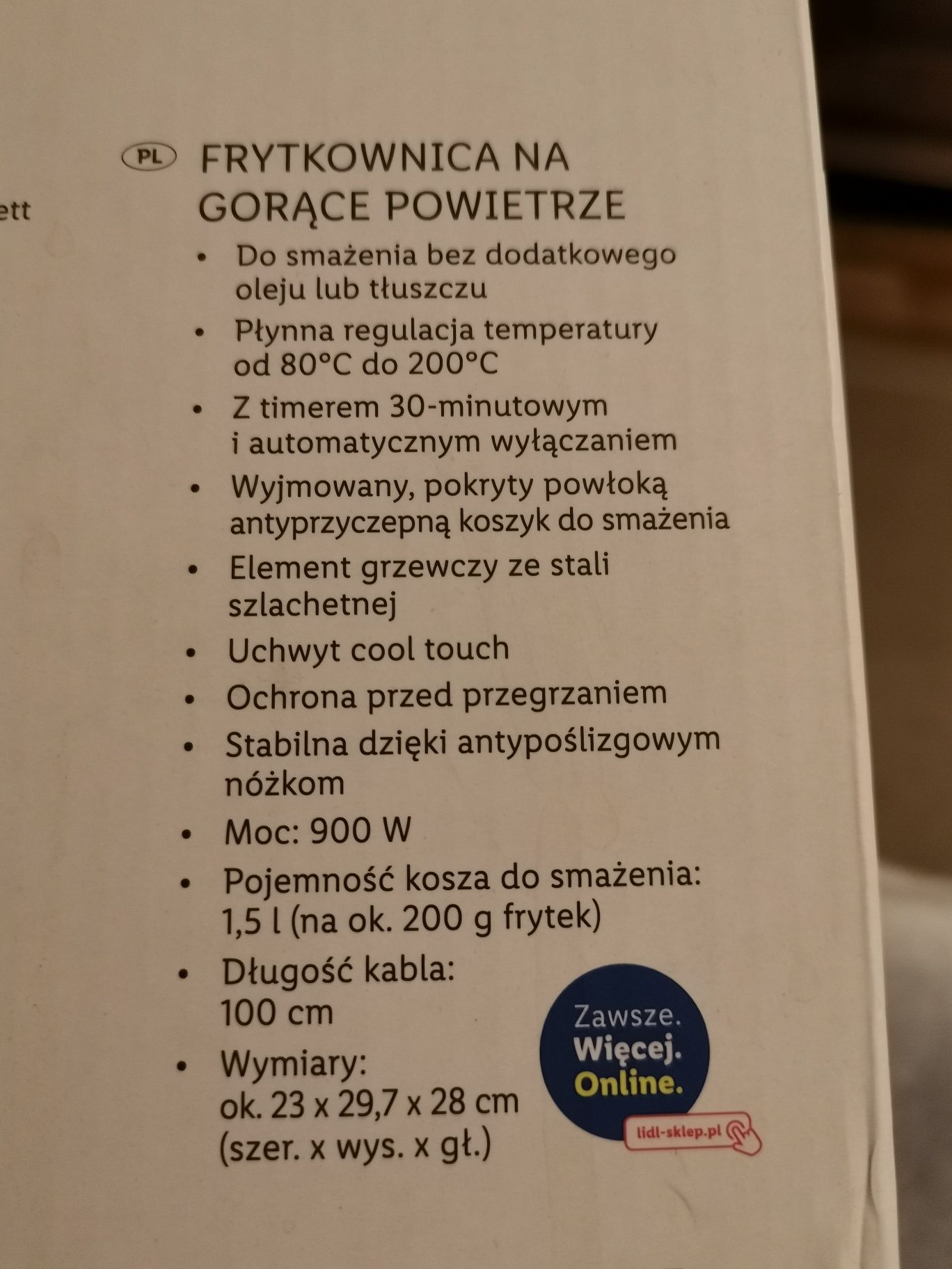 Frytkownica beztłuszczowa SilverCrest