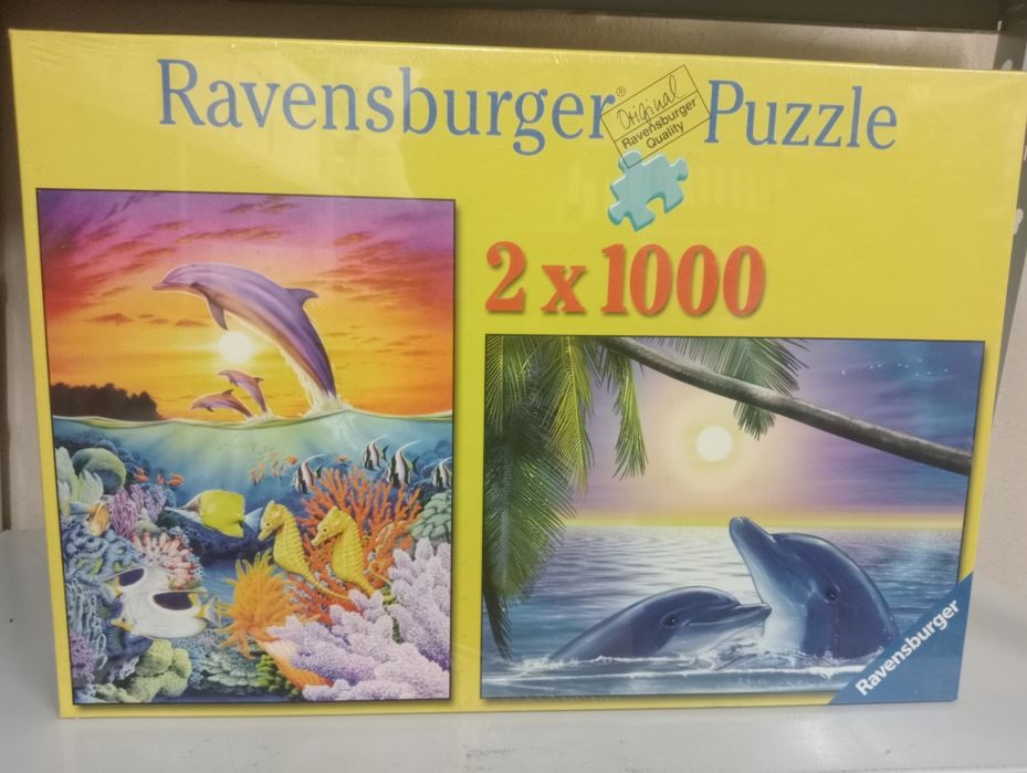 Dois puzzles mil peças