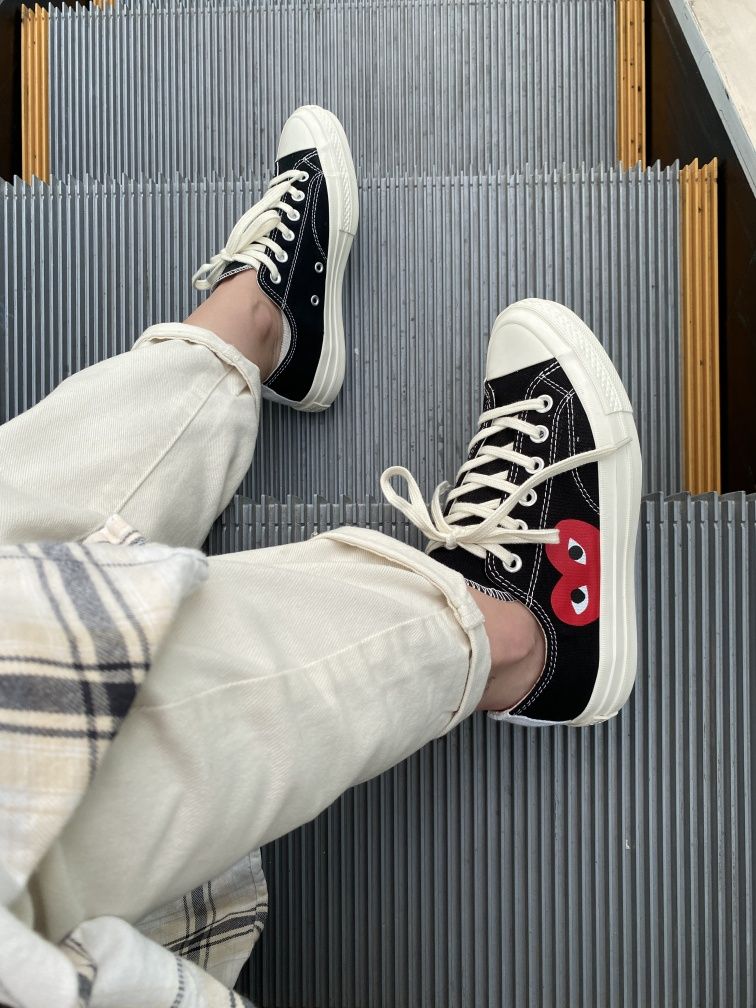 (унісекс) кеди Converse x Comme Des Garçons Play Low