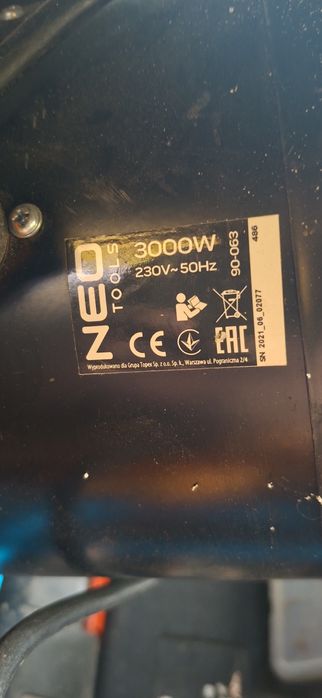 Nagrzewnica neo 9063 3kw stan idealny