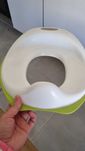 Tampo de sanita, branco/verde
