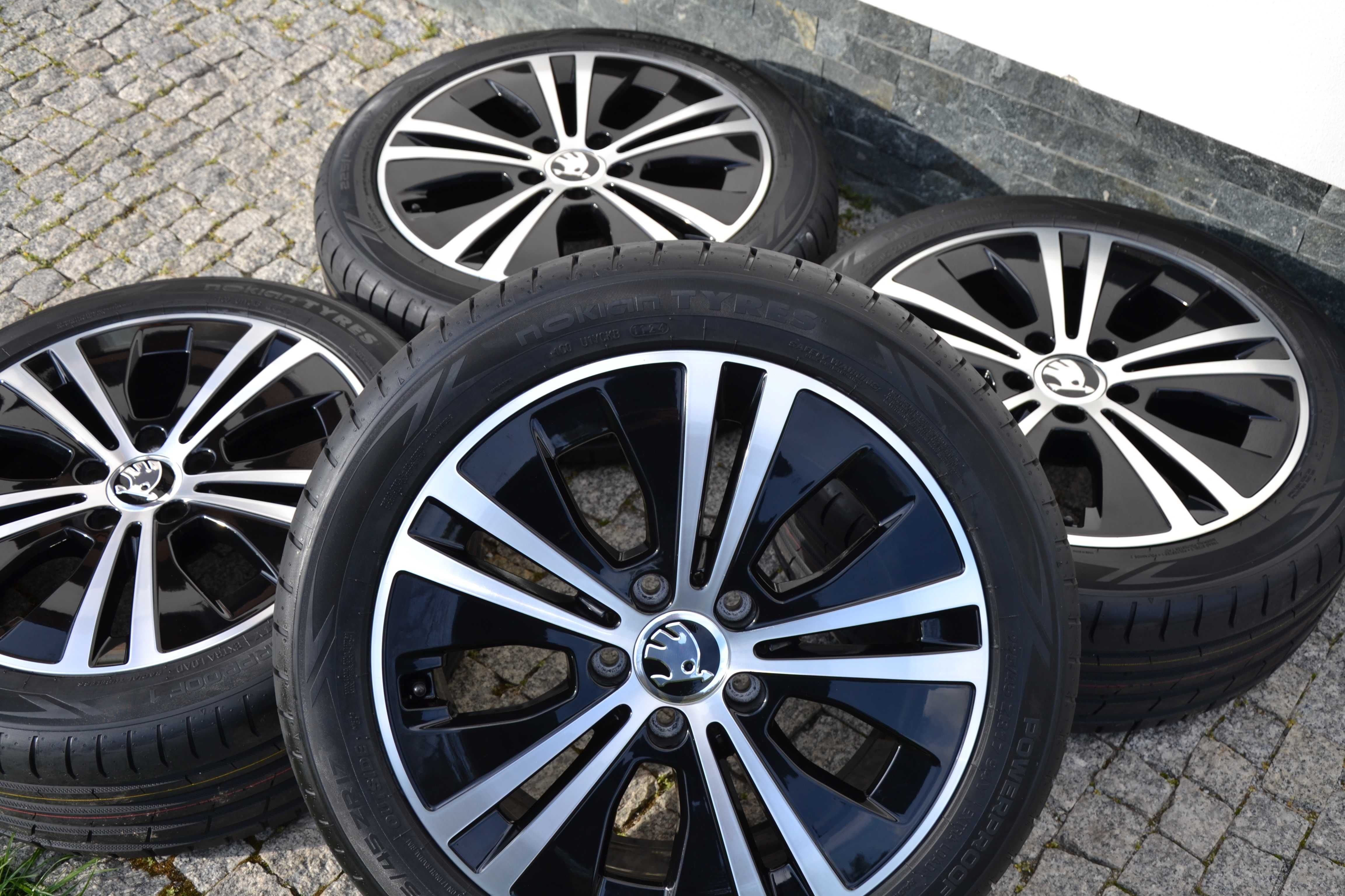 Koła Lato Skoda Octavia 2,3 Opony Nokian Lato 2024 Nowe