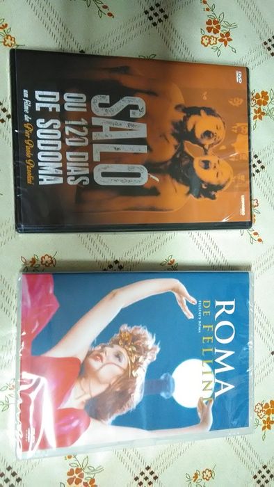 DVD NOVO Selado SALÓ ou 120 DIAS de Sodoma Fellini PLASTIFICADO Felini