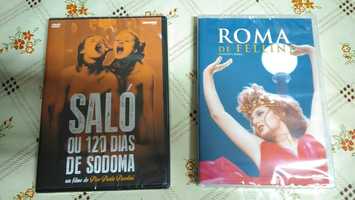 DVD NOVO Selado SALÓ ou 120 DIAS de Sodoma Fellini PLASTIFICADO Felini