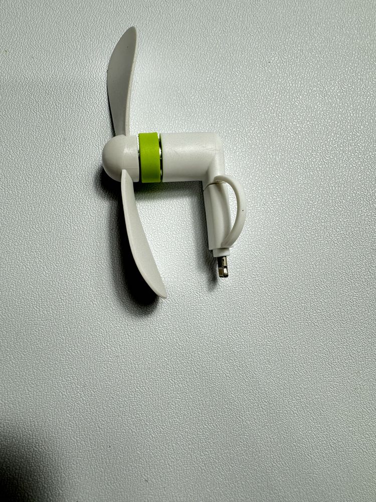 Мини USB вентилятор для Айфон и андроид