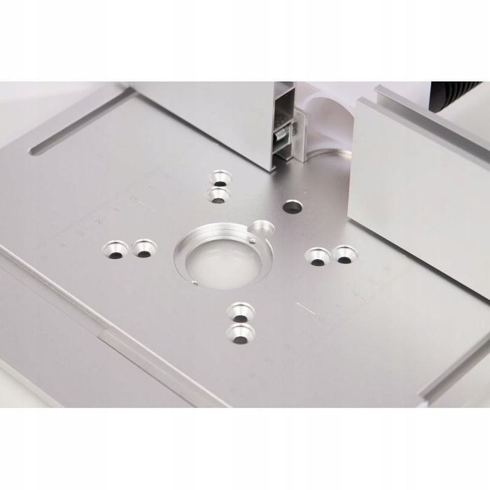 Płyta Blat Wkładkowa Do Stołu Frezarki Z Prowadnicą Płytka Aluminiowa