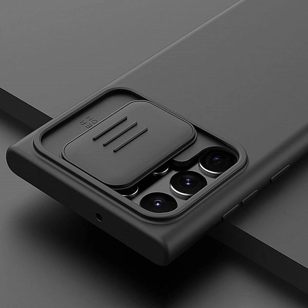 Etui Nillkin pokrowiec do Galaxy S22 Ultra z osłoną na aparat