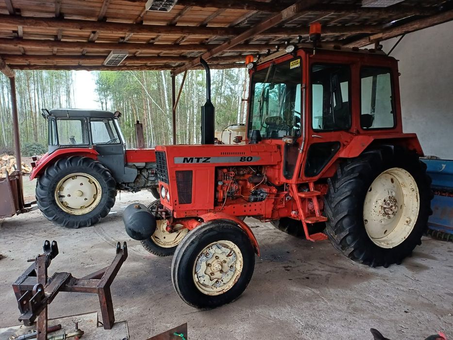MTZ 80 BX Belarus wyposażony zamiana