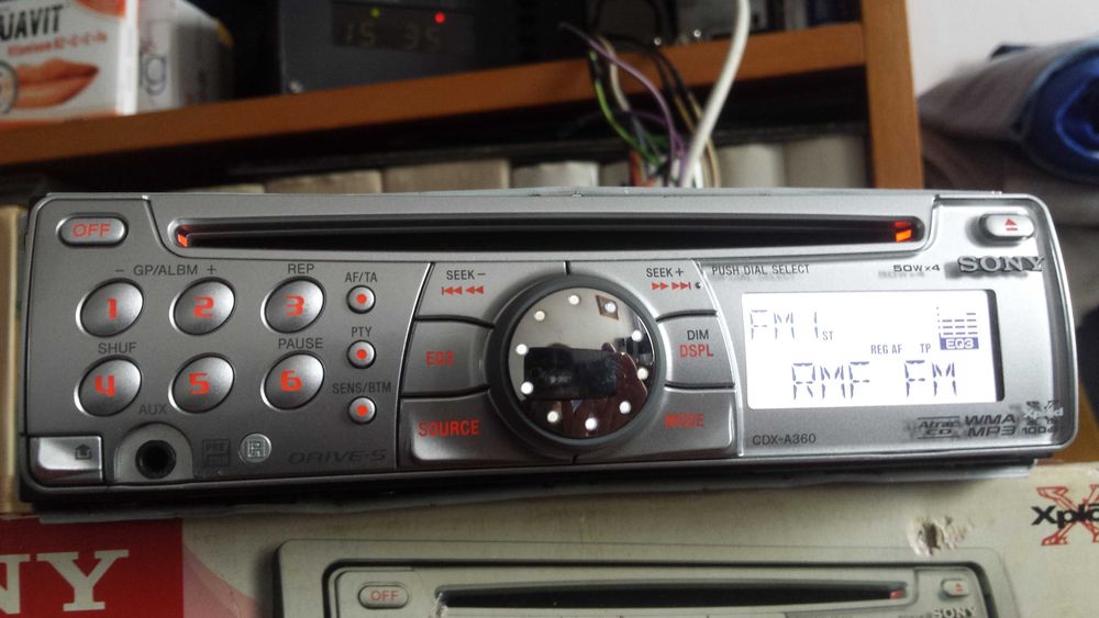 Sprzedam radioodtwarzacz klasyk Sony CDX-A360 4x50W