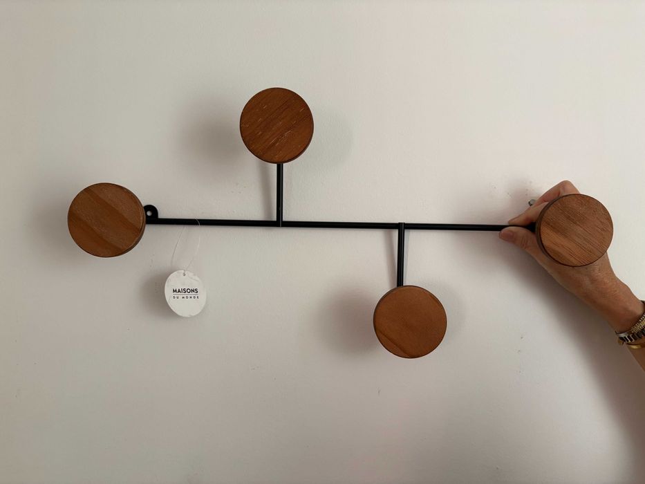 Cabide de parede com 4 ganchos loja Maisons du Monde