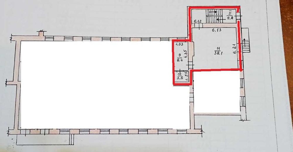 Продається приміщення 50 кв.м в центрі