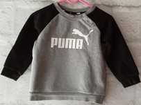 Czarno-szara bluza Puma 12-18 miesięcy 86cm