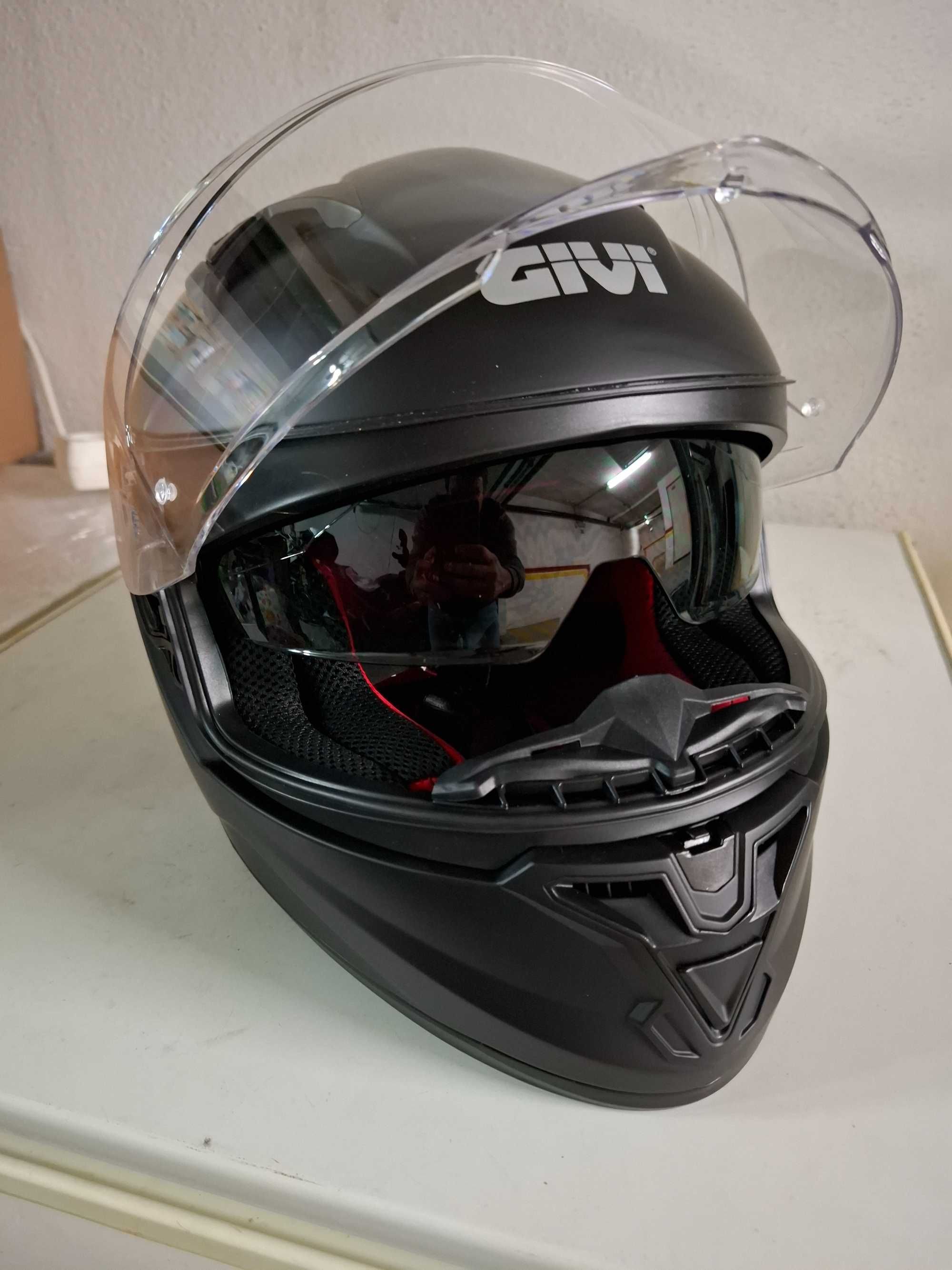 Capacete GIVI 50.6 Stoccarda Solid Matt Black