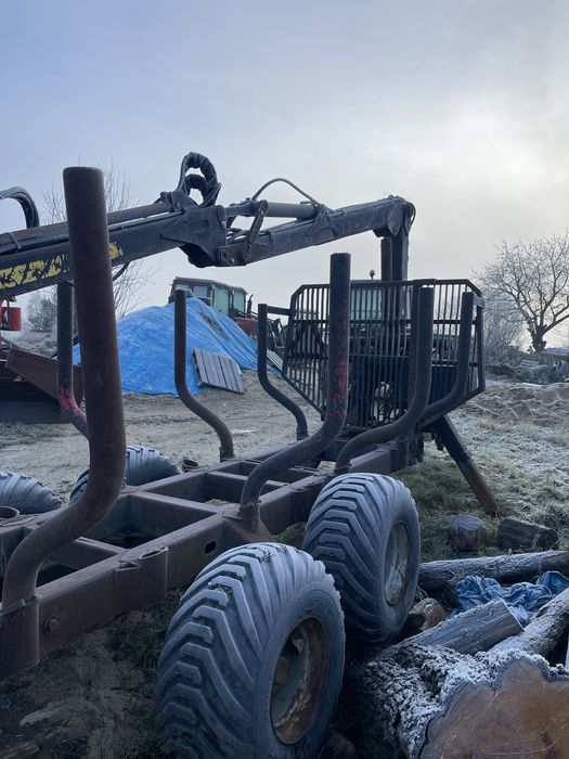 Przyczepa lesna palms 10t