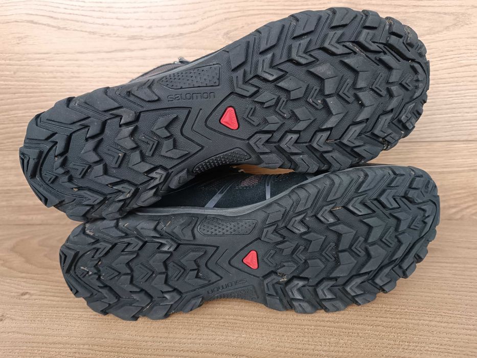 Кожаные ботинки берцы Salomon X Mid Gote tex 44 размер 27.5 28 см