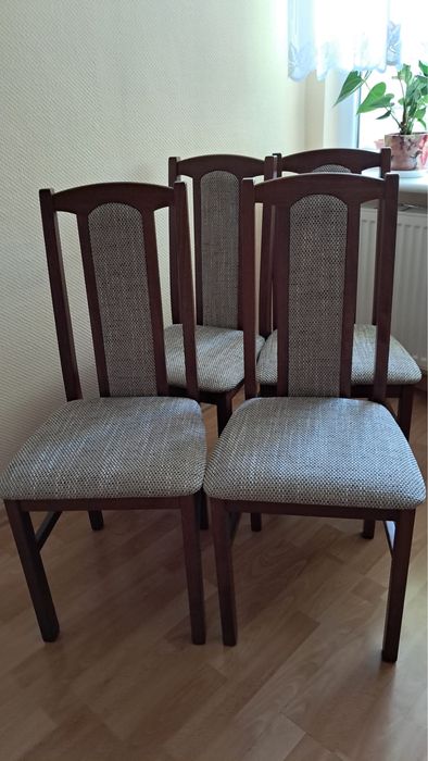 Krzesła vintage drewniane nowe