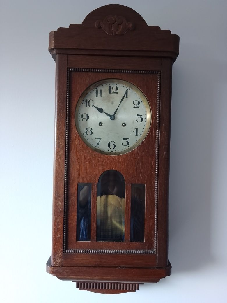 JUNGHANS Zegar wiszący Antyk 1920/30