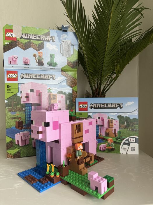 Великий набір Лего Lego Minecraft оригінал