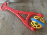 Іграшка-каталка куля, шар Technok Toys (Технок) червона 12+міс