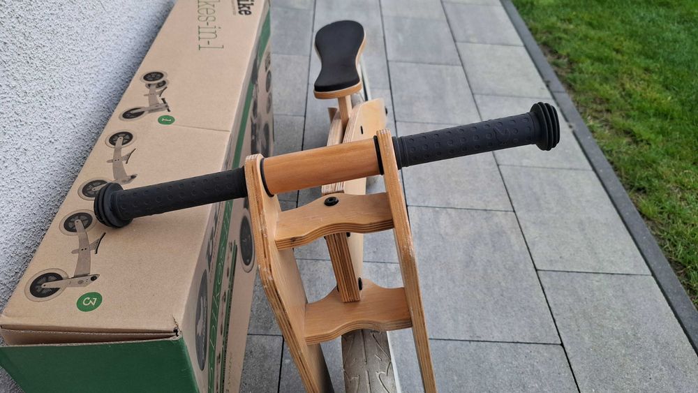 Wishbone bike 3w1 rowerek biegowy NATURAL najniższy !!!