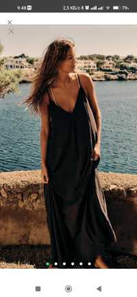 Обємне плаття сарафан від Zara
