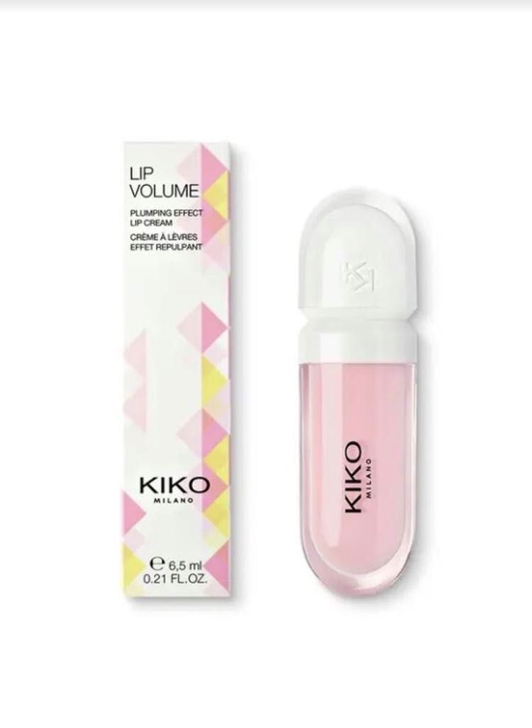 Блиск для збільшення об‘єму губ від Kiko Milano