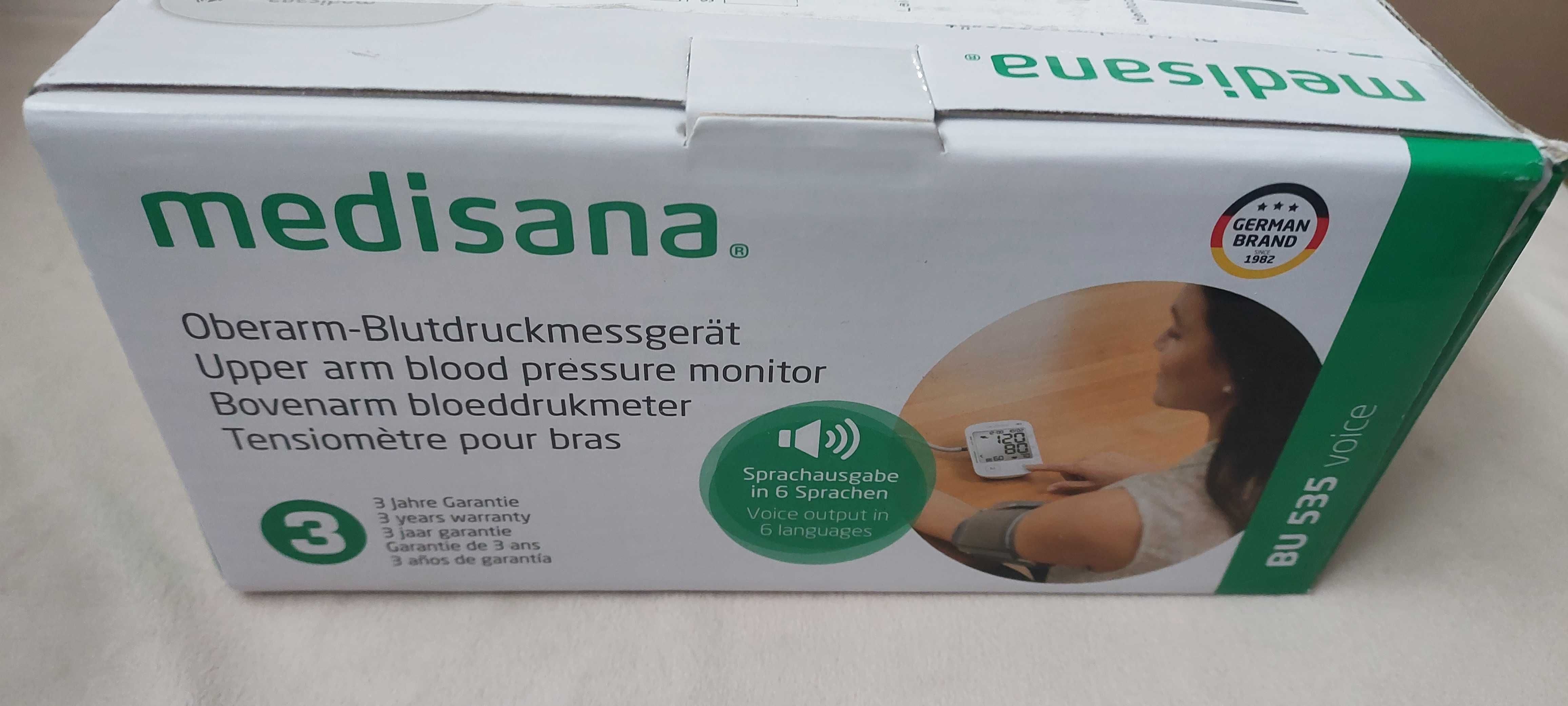 Ciśnieniomierz Naramienny MEDISANA voice z funkcją mowy + etui