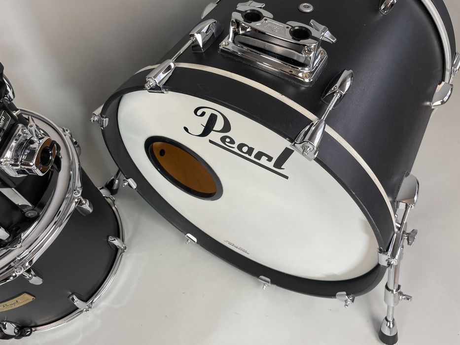 Pearl Session Custom All Maple SRX Black 20"/10"/12"/14" Perkusja