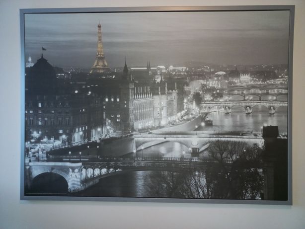 Obraz Paryż Wieża Eiffla Ikea 100 x 140cm