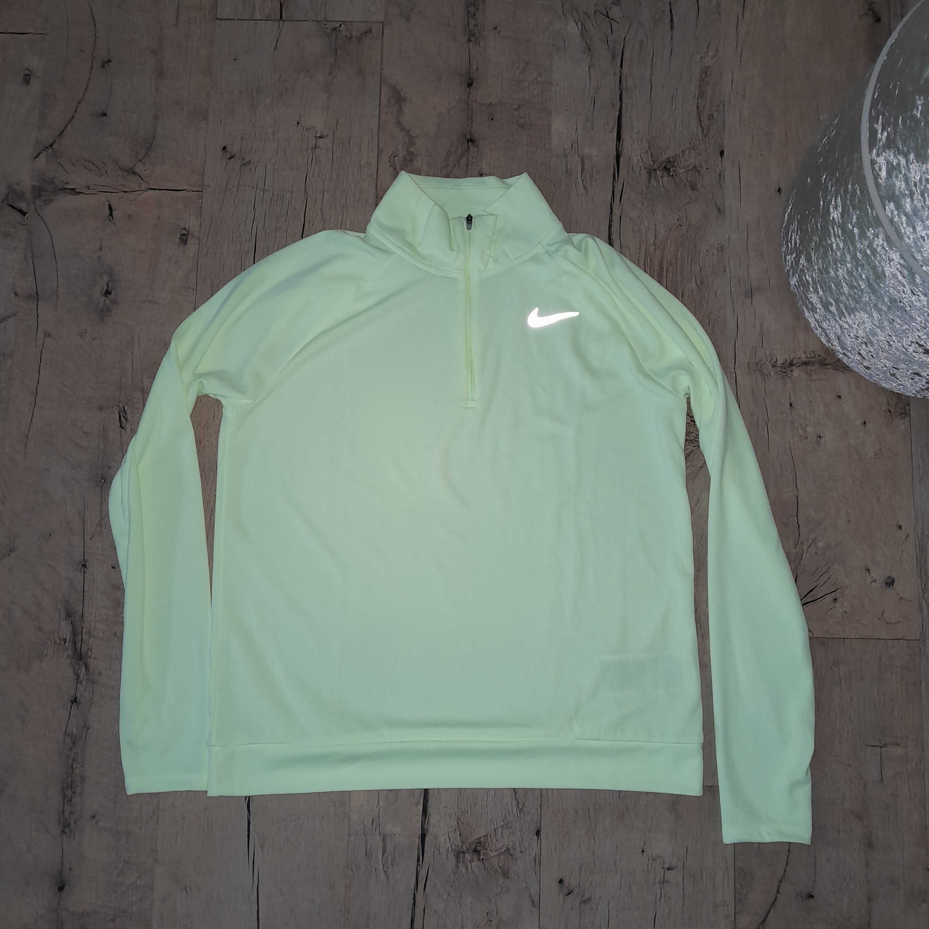 Bluza techniczna Nike M nowa limonka