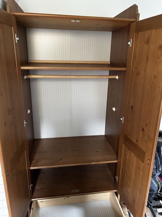 Szafa drewniana Leksvik Ikea