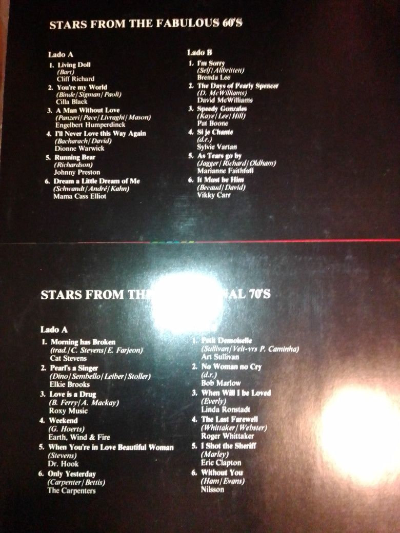 Coletânea com 8 discos