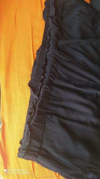 Szorty z wiskozy, spodenki czarne damskie r. 18(Primark)