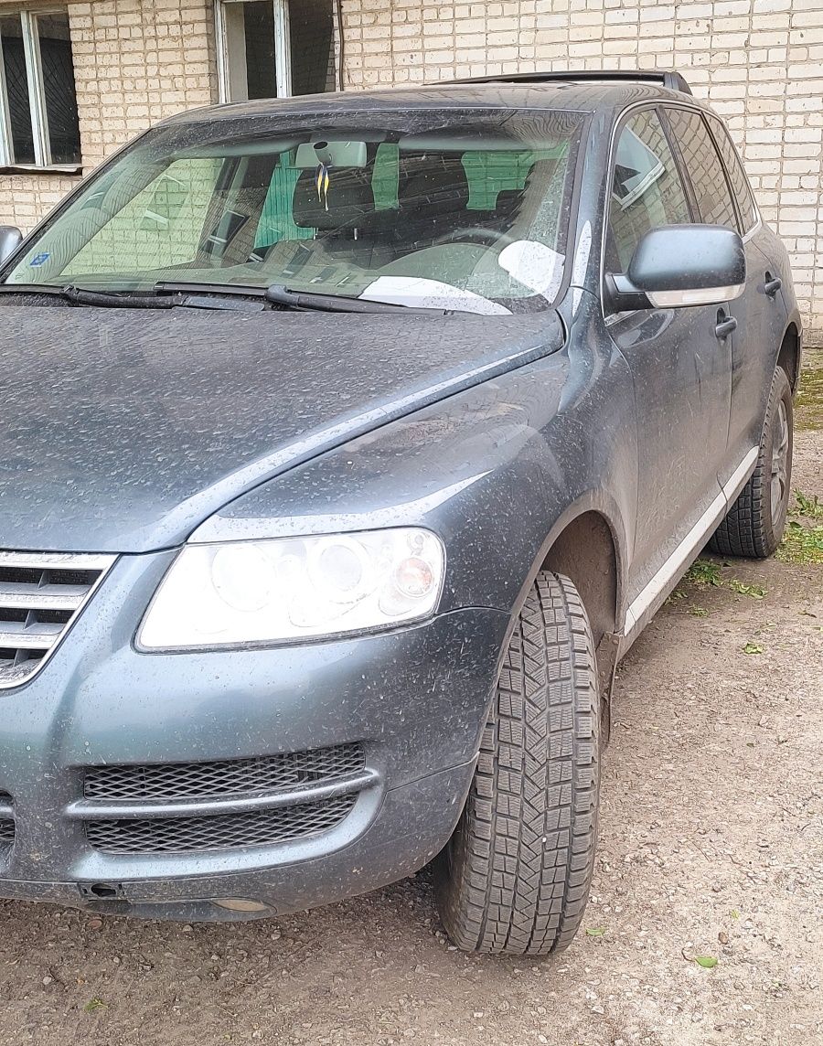 Volkswagen touareg 2005 год. Кпп механика, на пружинах.