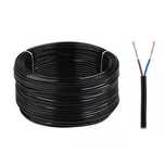 Kabel elektryczny OMYp 2x0,5 300/300V czarny 1m