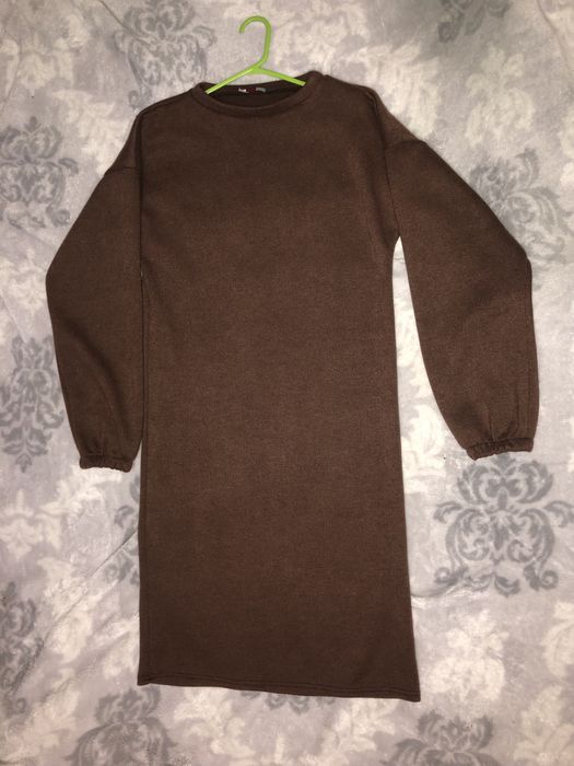 Сукня тепла шоколадного кольору