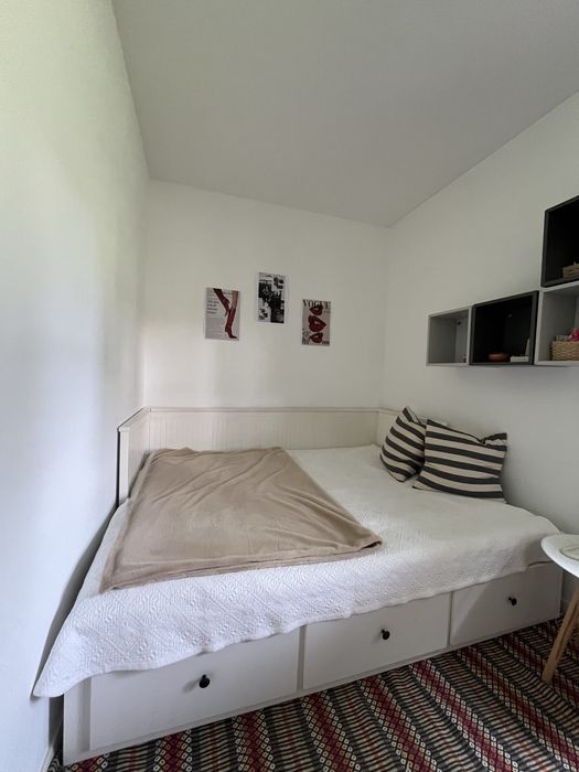 Cama IKEA + 2 colchões IKEA 80x200