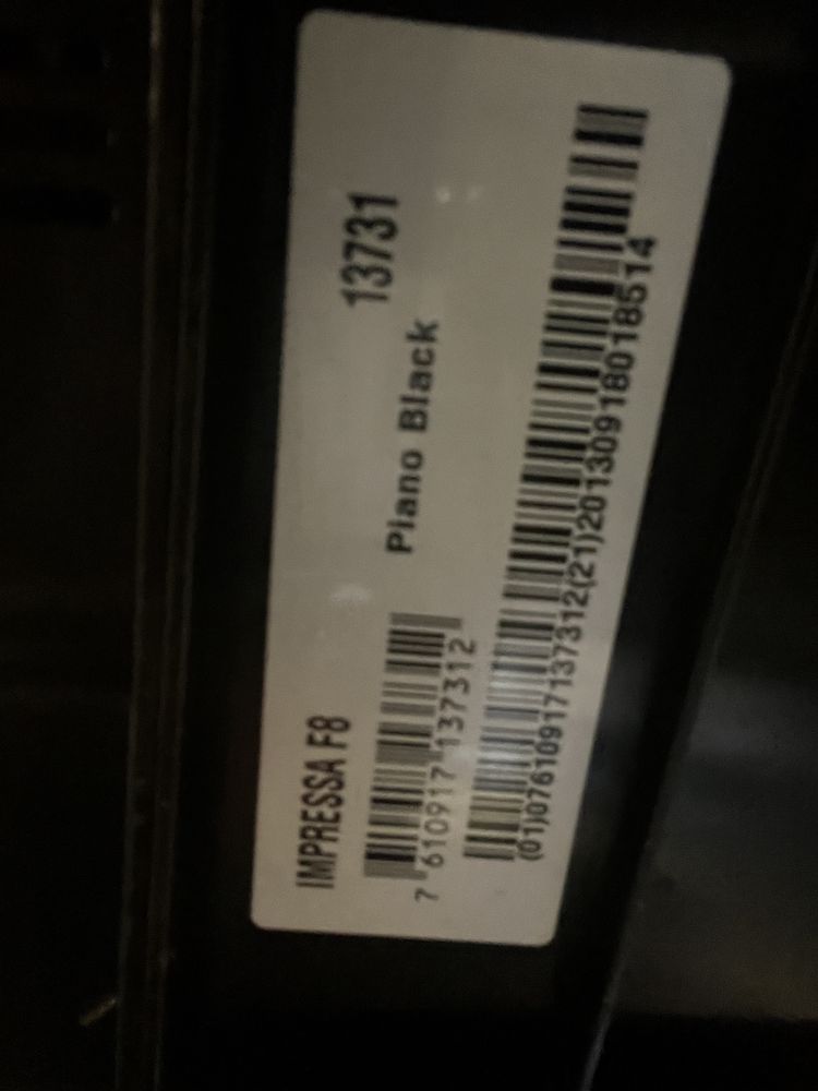 Ekspres Jura F8 TFT 2200 kaw PianoBlack